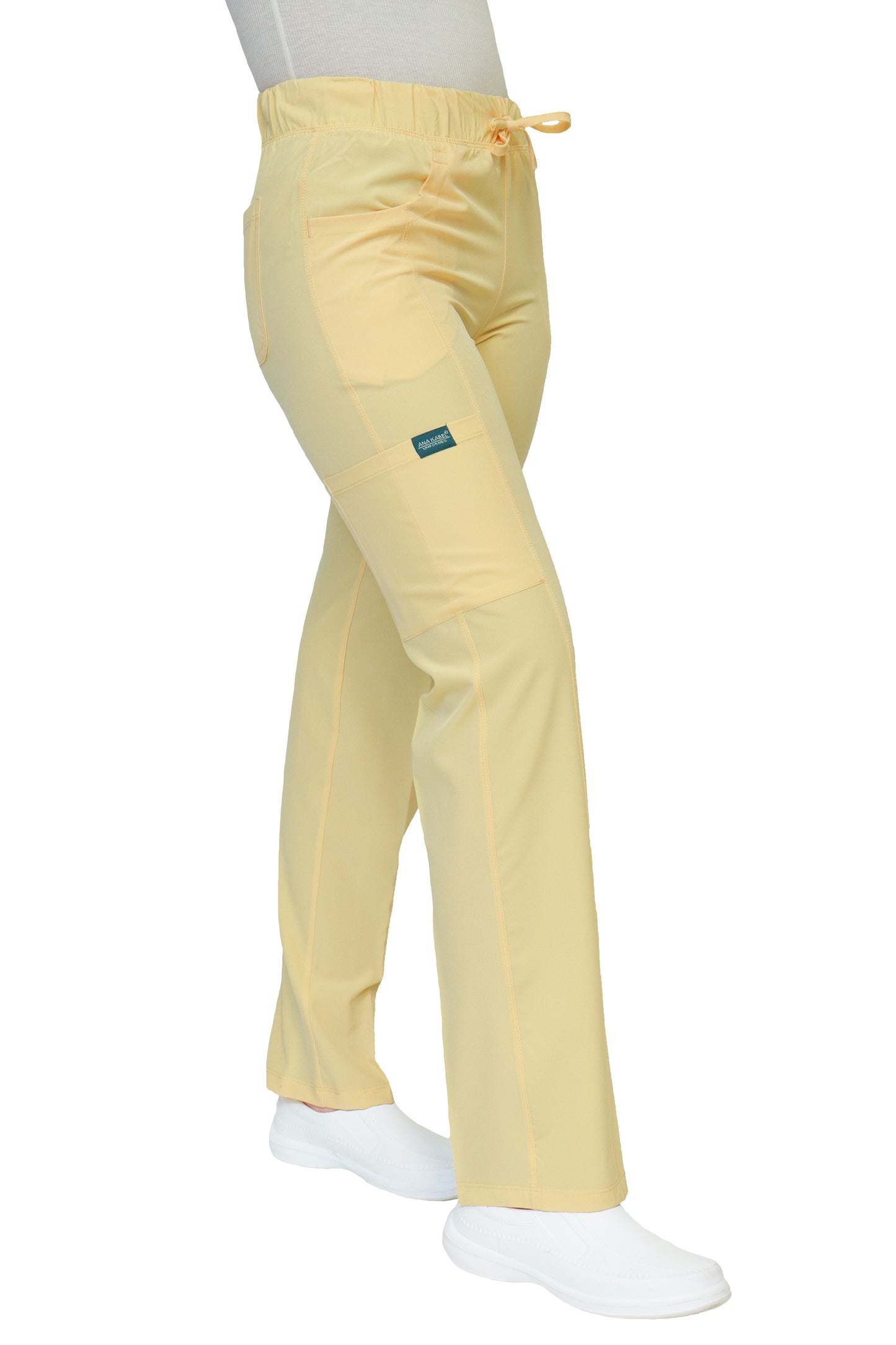 Conjunto SET Filipina y Pantalón EV-24 KITTY REPELENTE A FLUIDOS-Color CANARIO Dama-Ana Isabel Uniformes