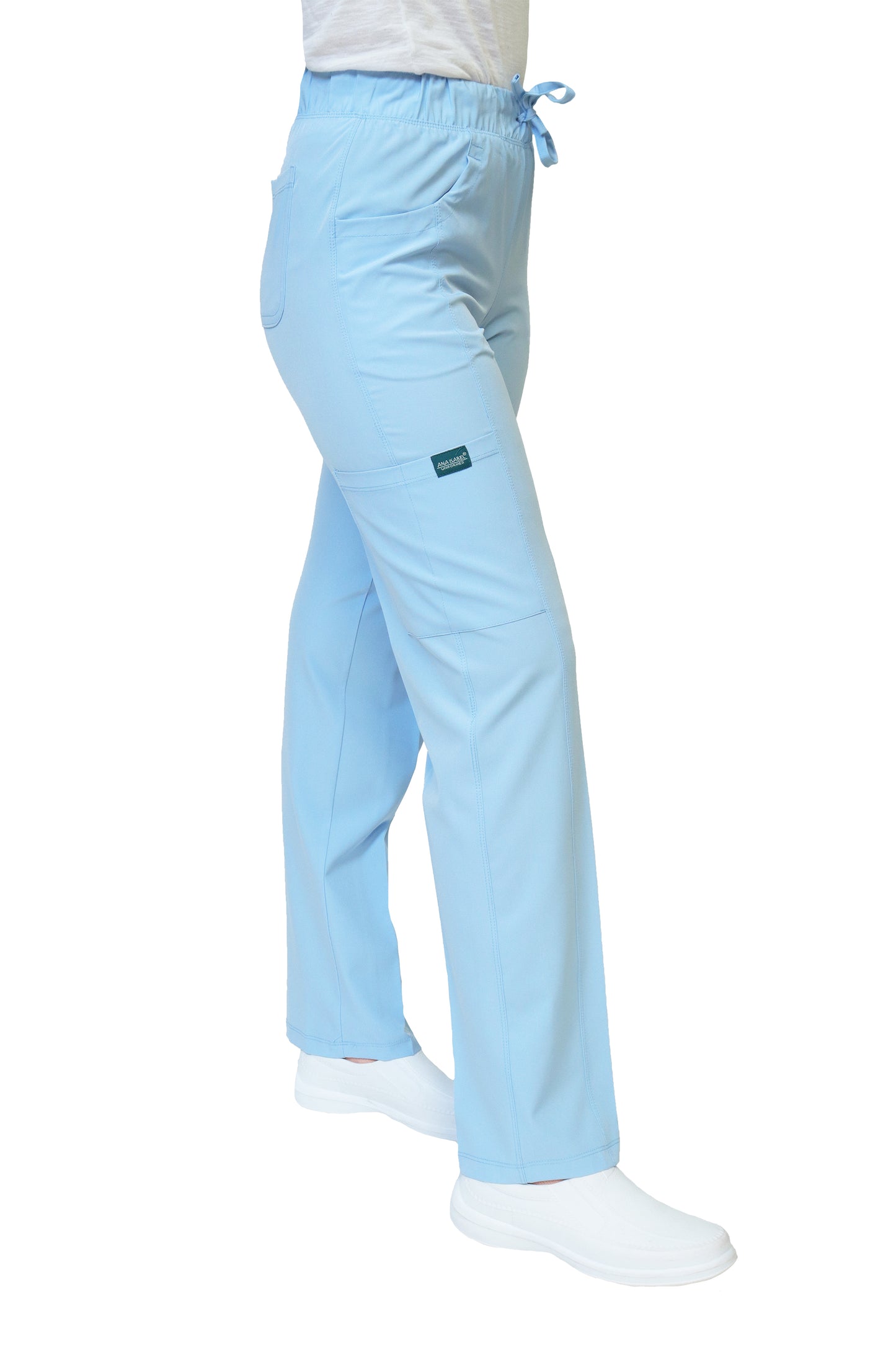 PANTALONES COLOR CELESTE DAMA EV-120-125