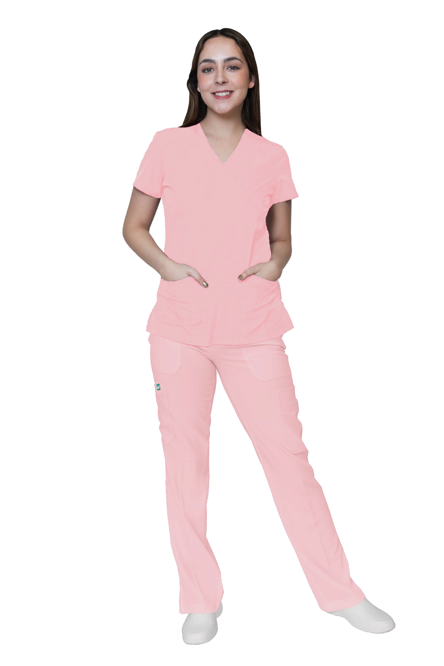 CONJUNTO EV-04 TATITA DAMA- PANTALÓN RECTO CON RIB EV-121