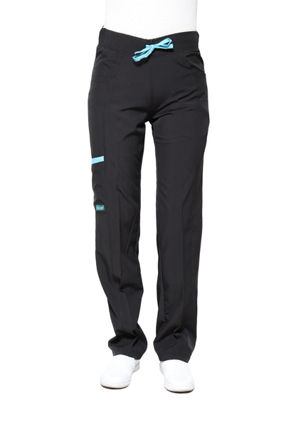 PANTALONES COLOR NEGRO DAMA EV-120-128-125 REPELENTES
