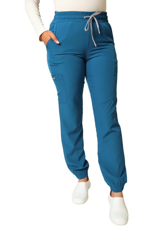 PANTALON EV-135 JOGGER HIGH WAIST STRETCH REPELENTE DAMA