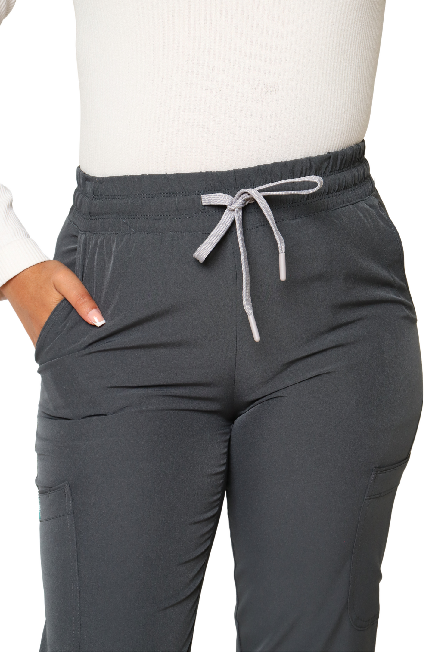PANTALON EV-135 JOGGER HIGH WAIST STRETCH REPELENTE DAMA