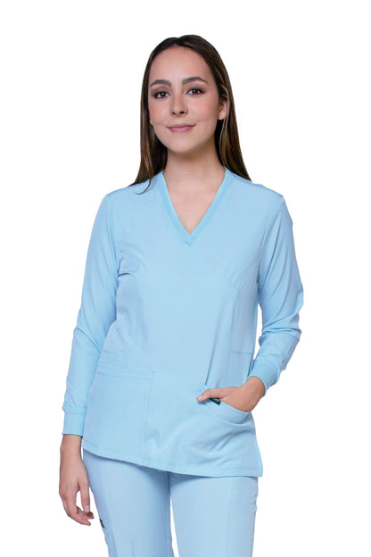 CONJUNTOS COLOR CELESTE CON PANT JOGGER DAMA EV-04-16-24