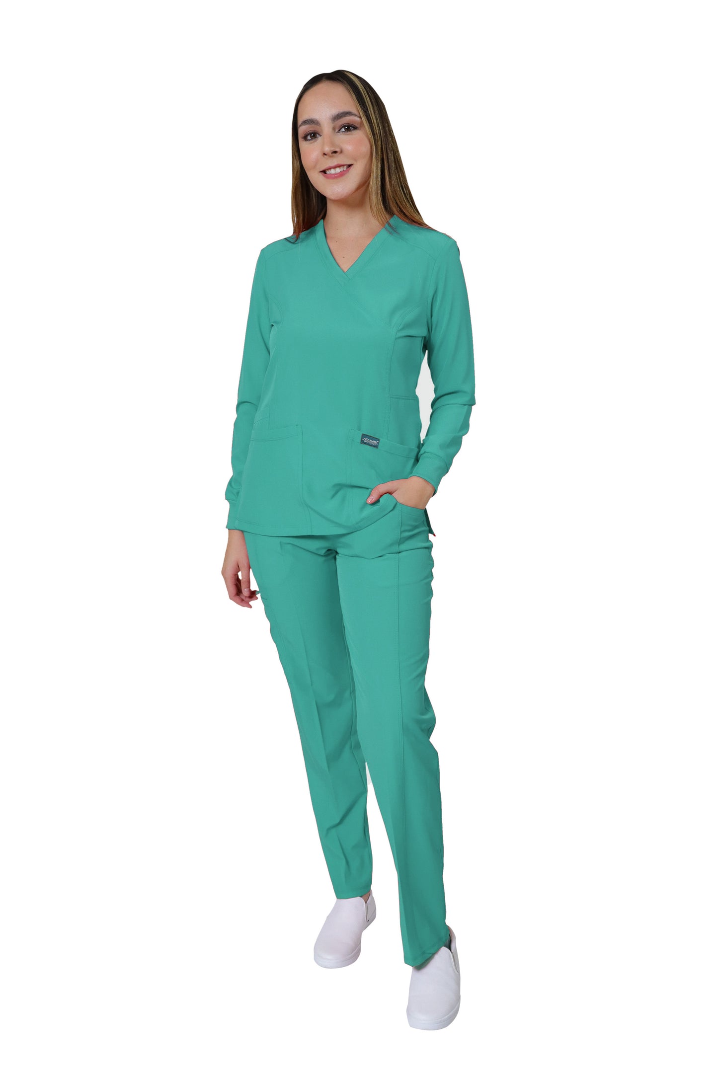 CONJUNTO EV-16 TATITA MANGA LARGA DAMA TALLAS 3XG Y 4XG