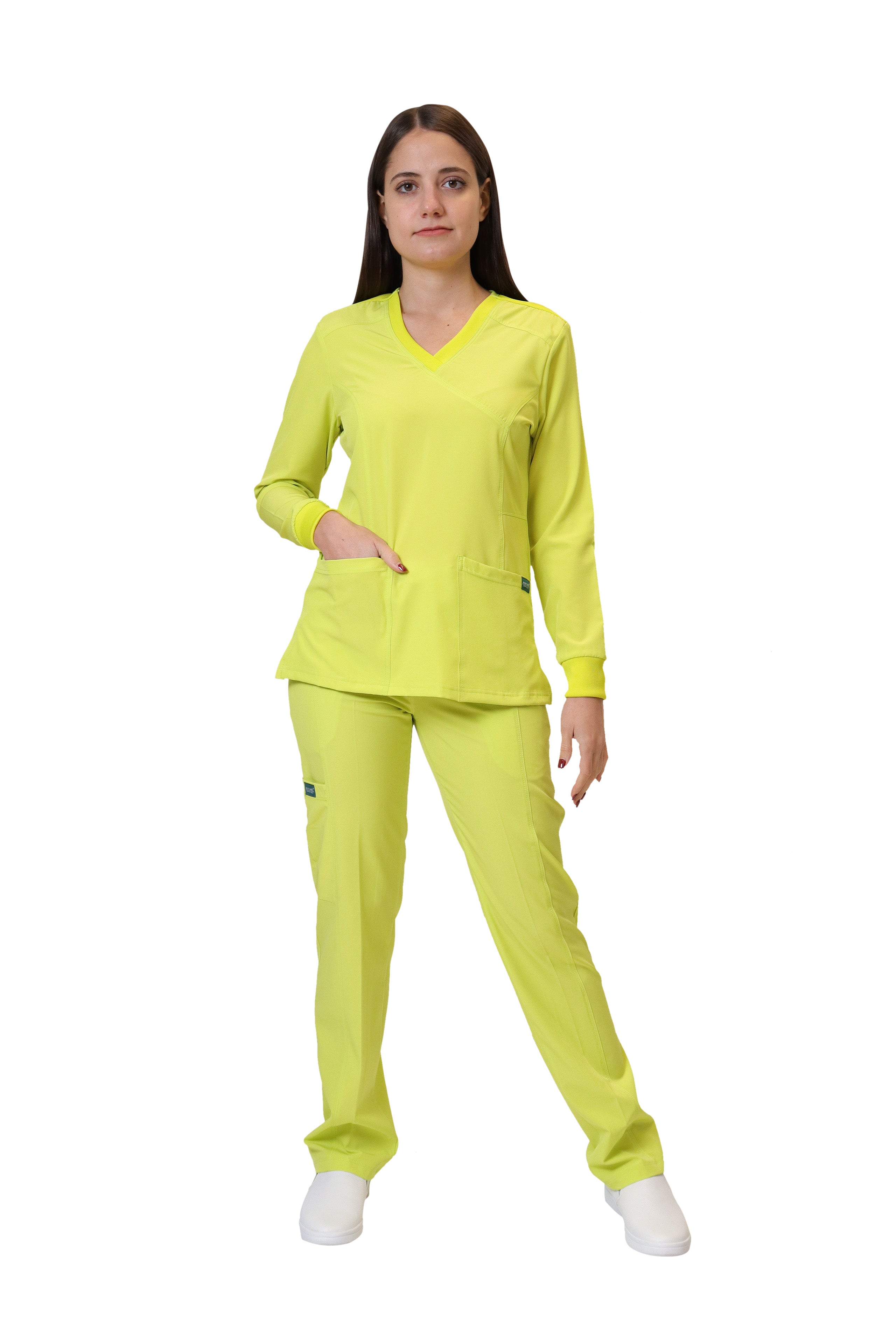 CONJUNTO EV-16 TATITA MANGA LARGA DAMA TALLAS 3XG Y 4XG