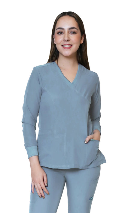 FILIPINA EV-16 TATITA MANGA LARGA DAMA MÁS MÁS COLORES