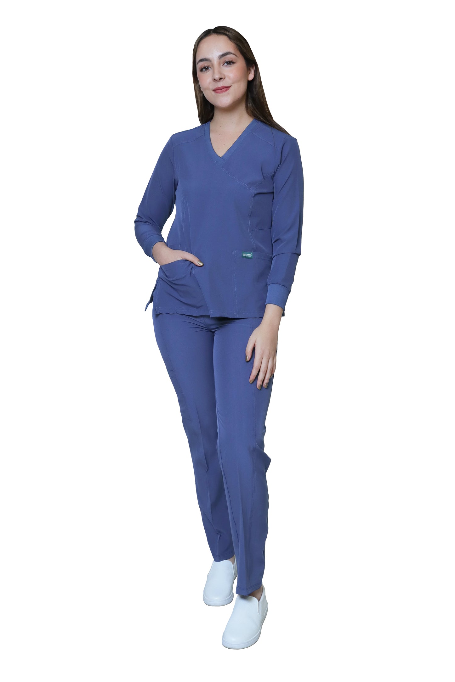 CONJUNTO EV-16 TATITA MANGA LARGA DAMA TALLAS 3XG Y 4XG