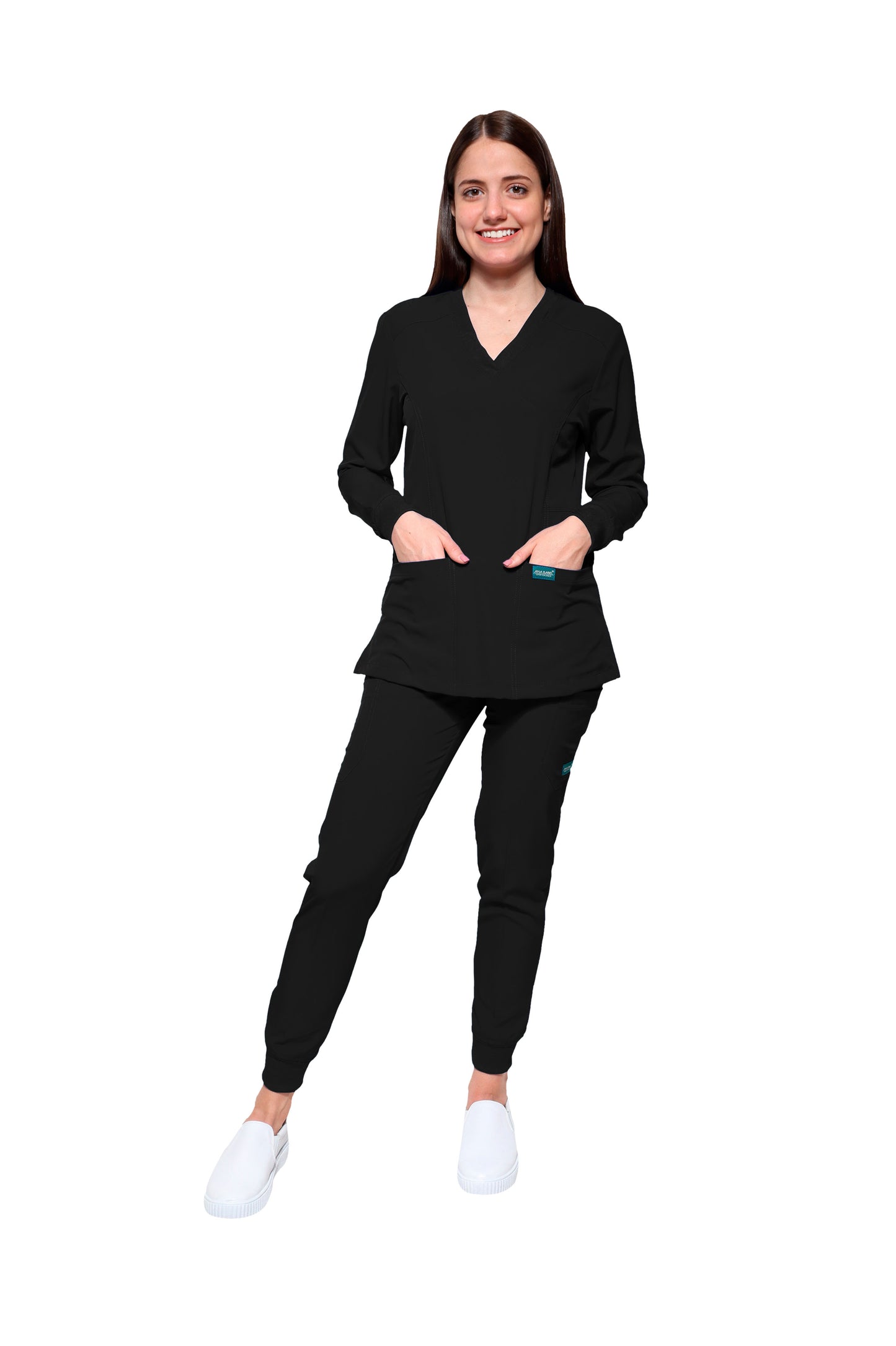 CONJUNTO EV-16 TATITA MANGA LARGA CON PANTALÓN JOGGER DAMA 3XG Y 4XG