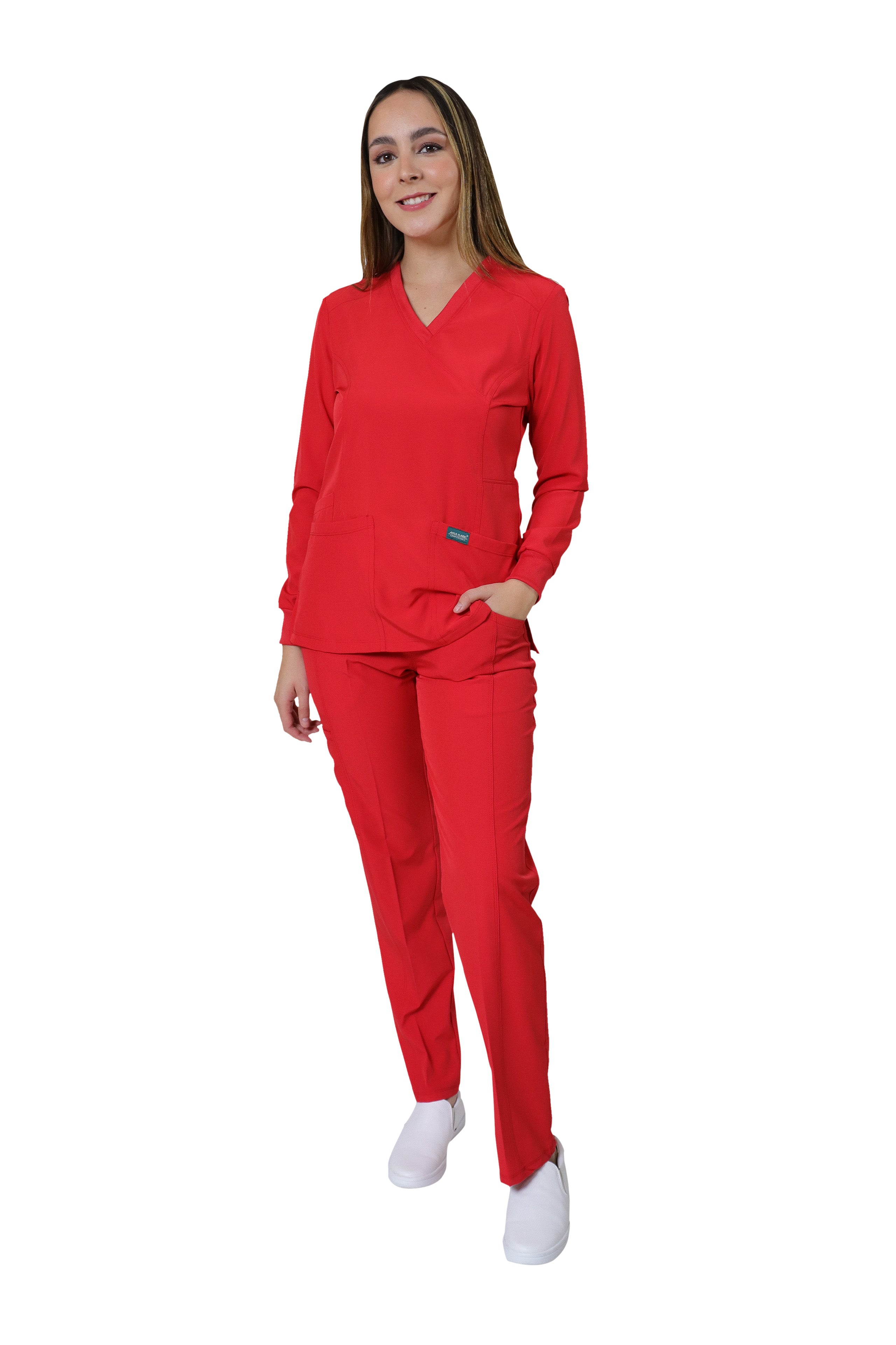 CONJUNTO EV-16 TATITA MANGA LARGA DAMA TALLAS 3XG Y 4XG