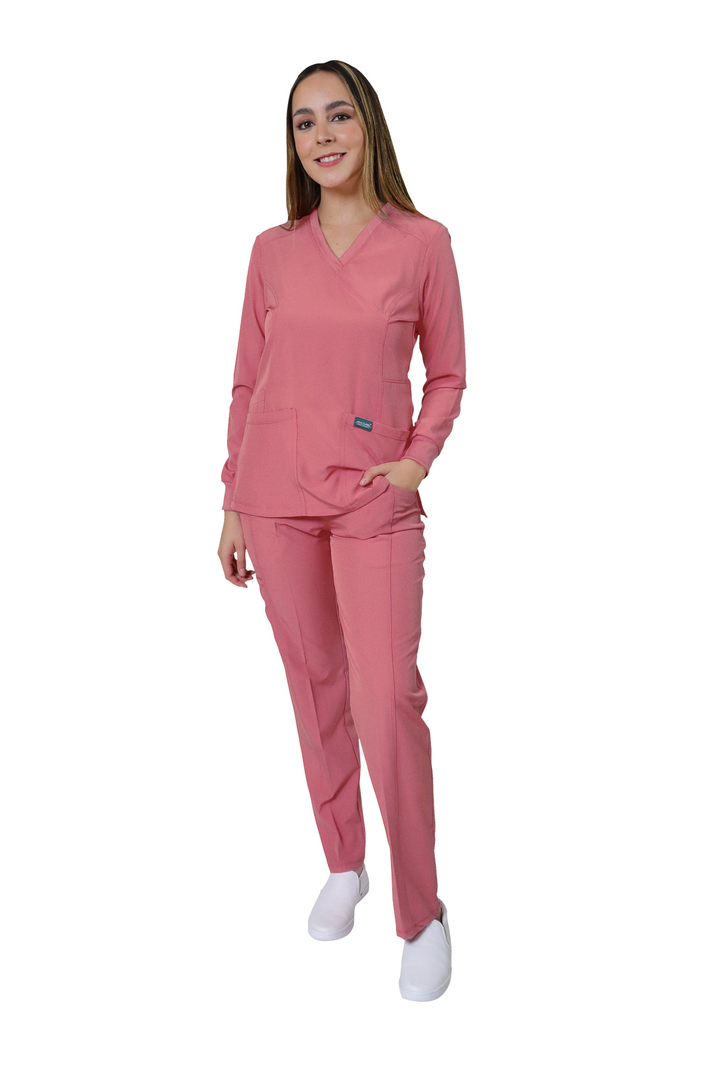 CONJUNTO EV-16 TATITA MANGA LARGA DAMA TALLAS 3XG Y 4XG