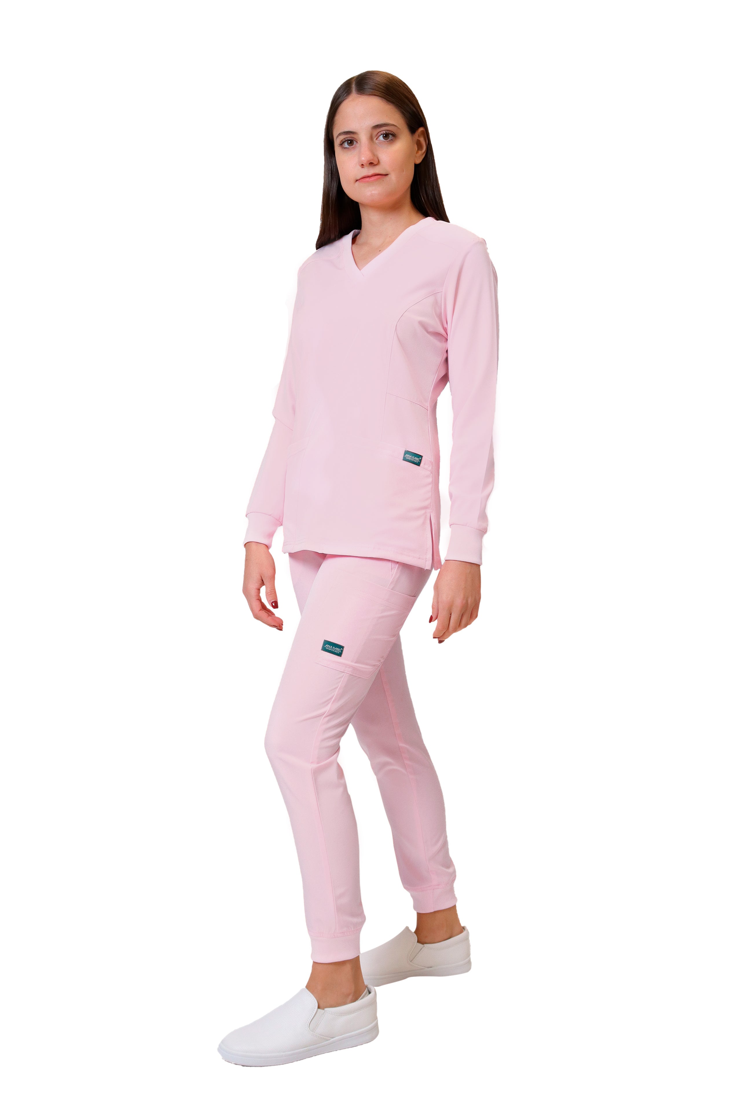 CONJUNTO EV-16 TATITA MANGA LARGA CON PANTALÓN JOGGER DAMA más COLORES