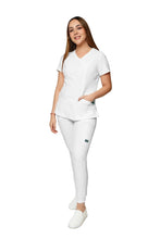 Cargar imagen en el visor de la galería, CONJUNTOS COLOR BLANCO CON PANT JOGGER DAMA EV-01-02-03-04-16-18-19-20-22-24-30
