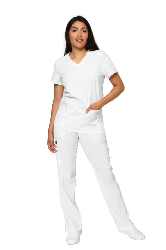 CONJUNTO EV-22 LUCY DAMA- PANTALÓN RECTO CON RIB EV-121