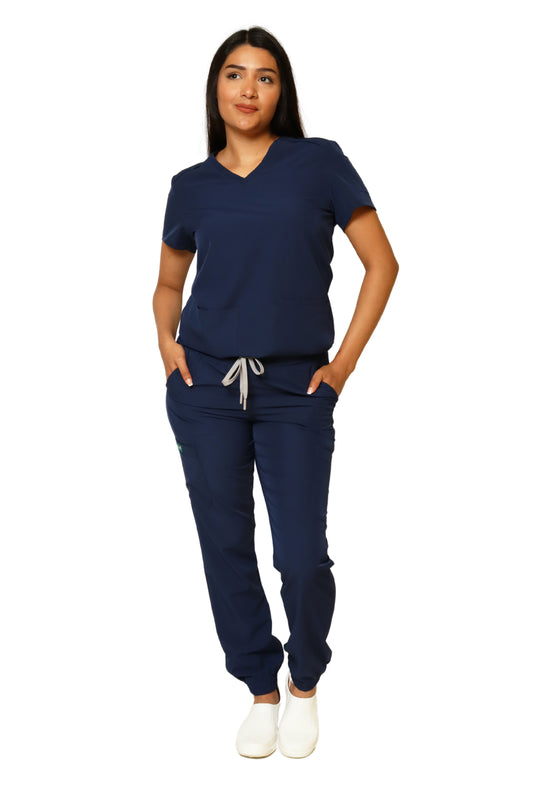 CONJUNTO EV-22 LUCY DAMA- PANTALÓN JOGGER HIGH WAIST EV-135