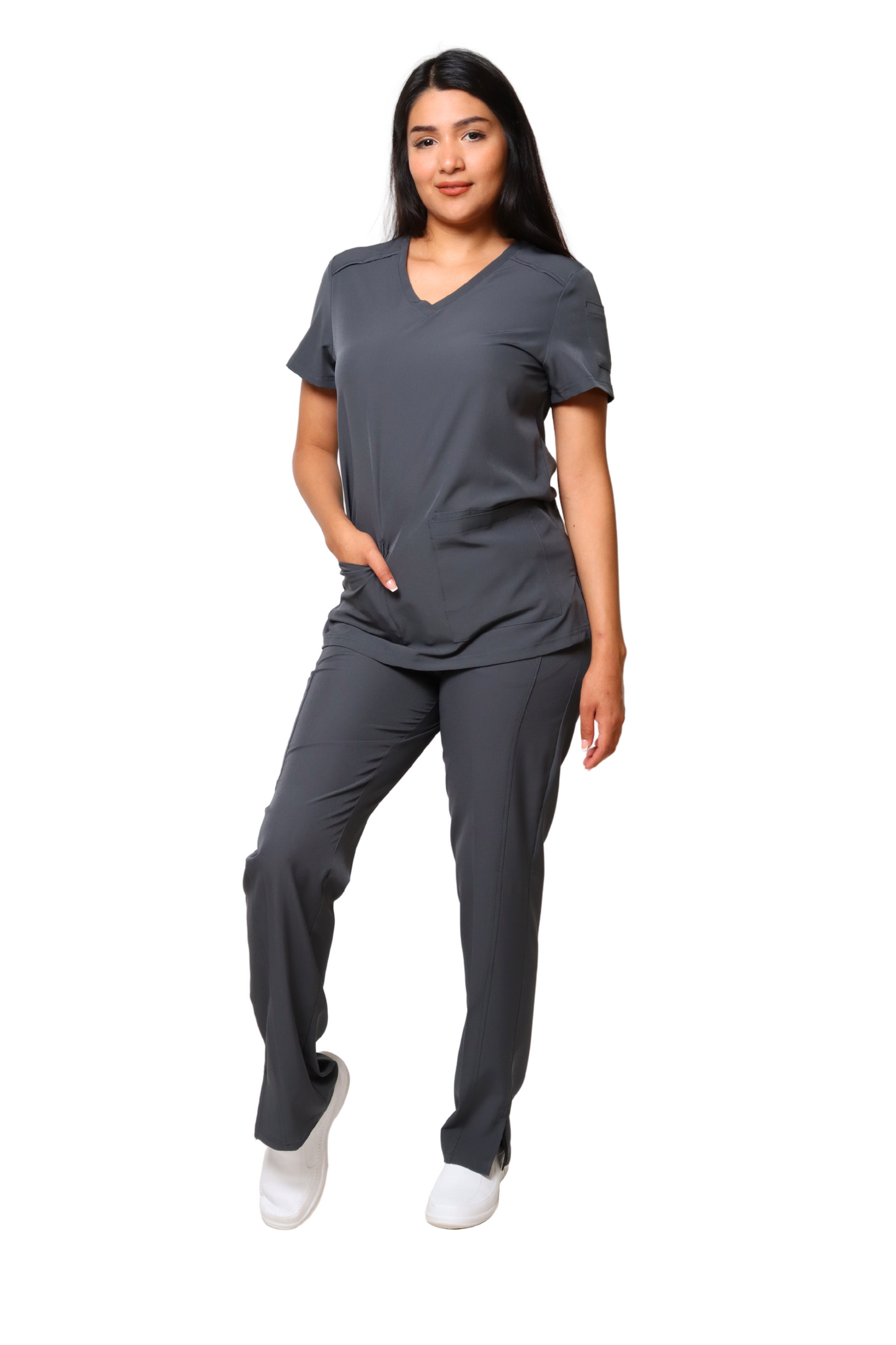 CONJUNTO EV-22 LUCY DAMA- PANTALÓN RECTO HIGH WAIST EV-145