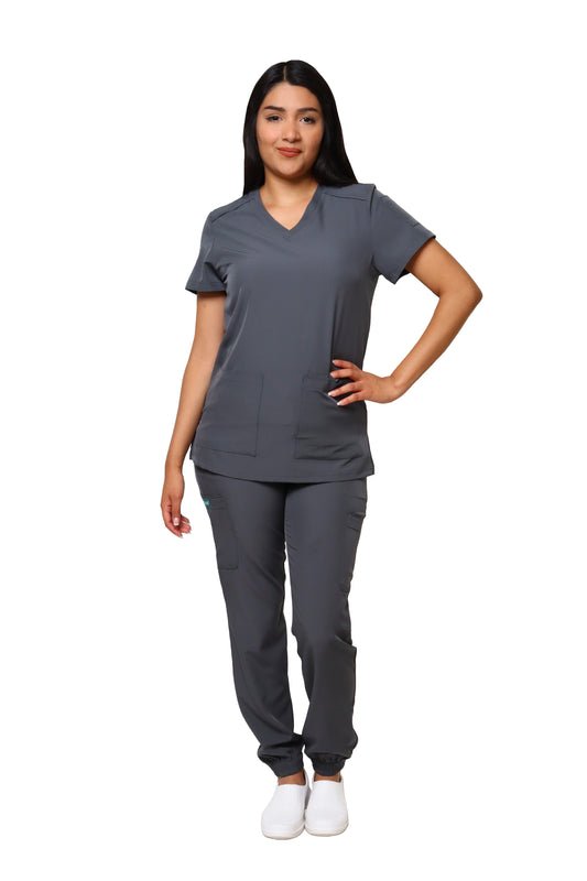 CONJUNTO EV-22 LUCY DAMA- PANTALÓN JOGGER HIGH WAIST EV-135