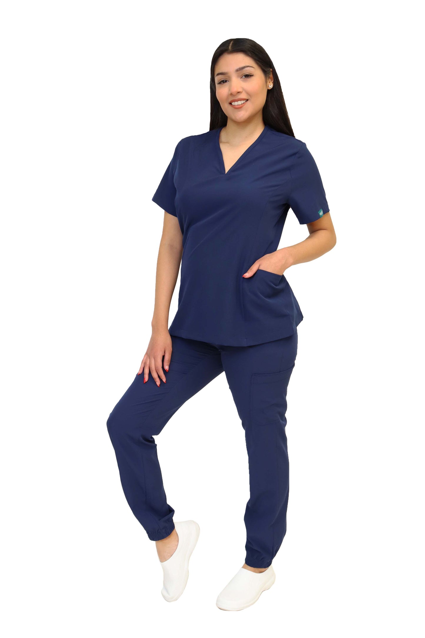 CONJUNTO EV-27 LIZ DAMA- PANTALÓN JOGGER HIGH WAIST EV-135