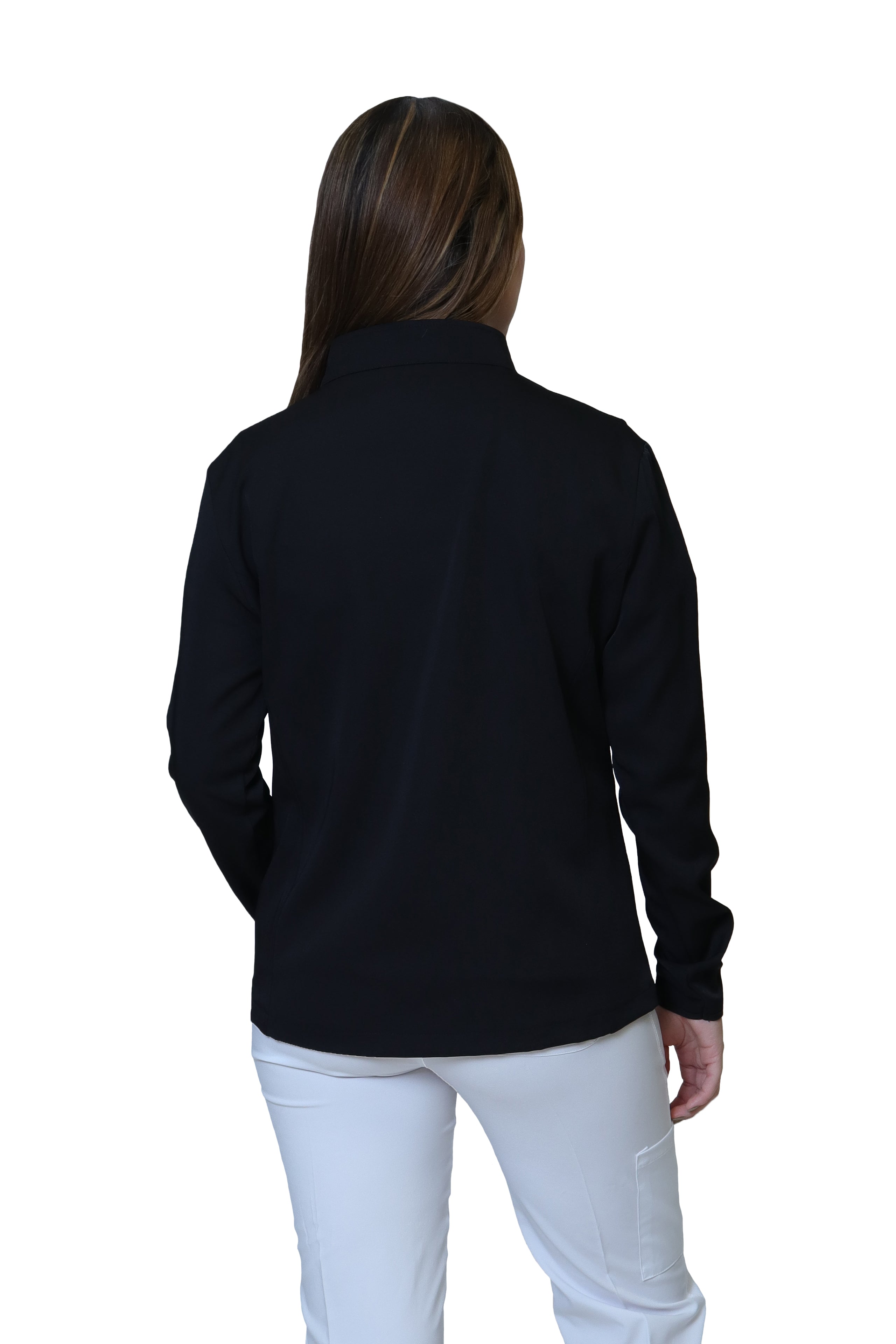 KIT Estudiantes - Chamarra Fit Jacket Extra Gruesa y Conjunto Quirúrgico con Pant JOGGER Doble Stretch Repelente a fluidos para Dama