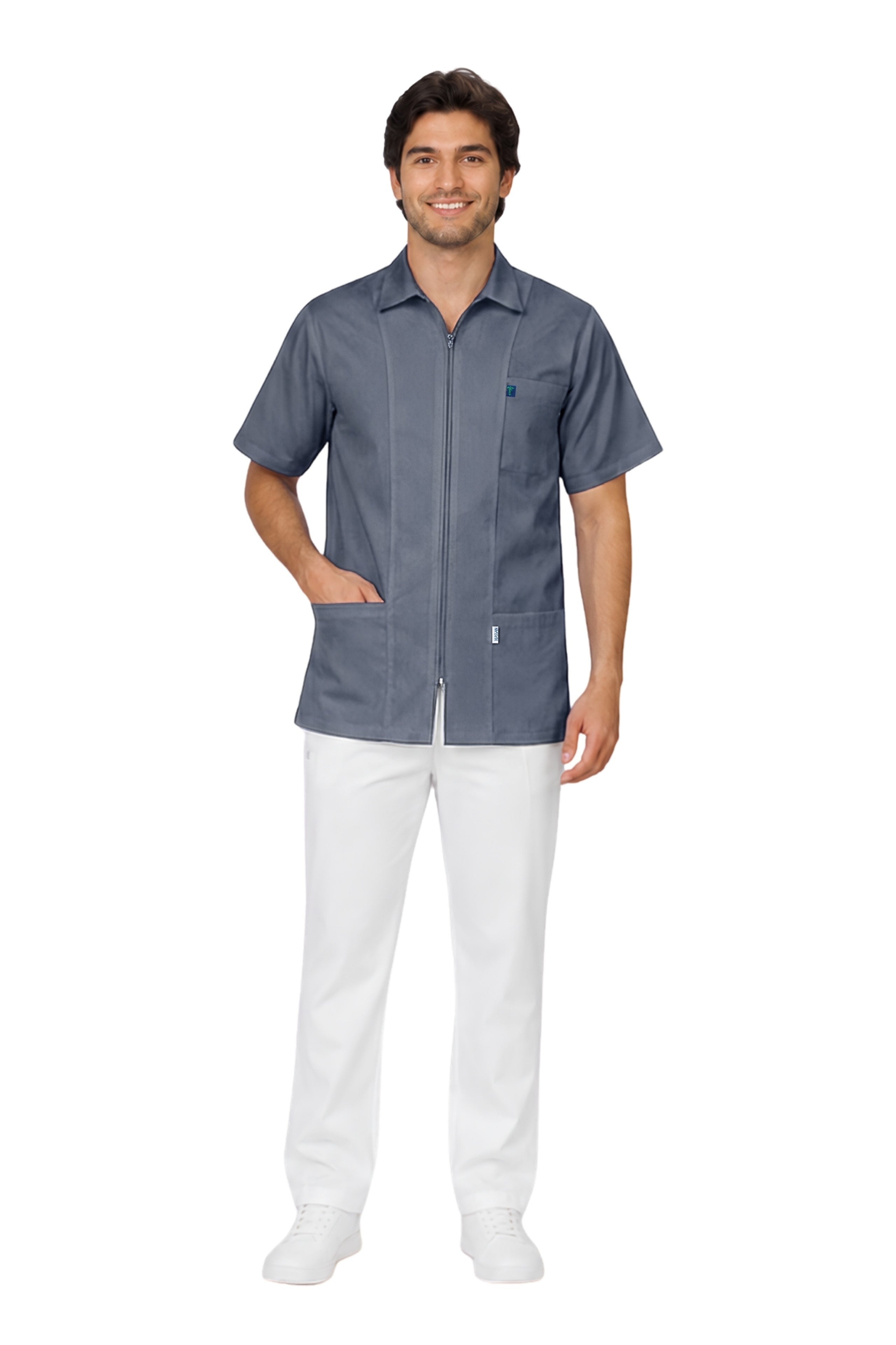 CONJUNTO HA-13 CIERRE -HOMBRE- HASSAN Uniformes
