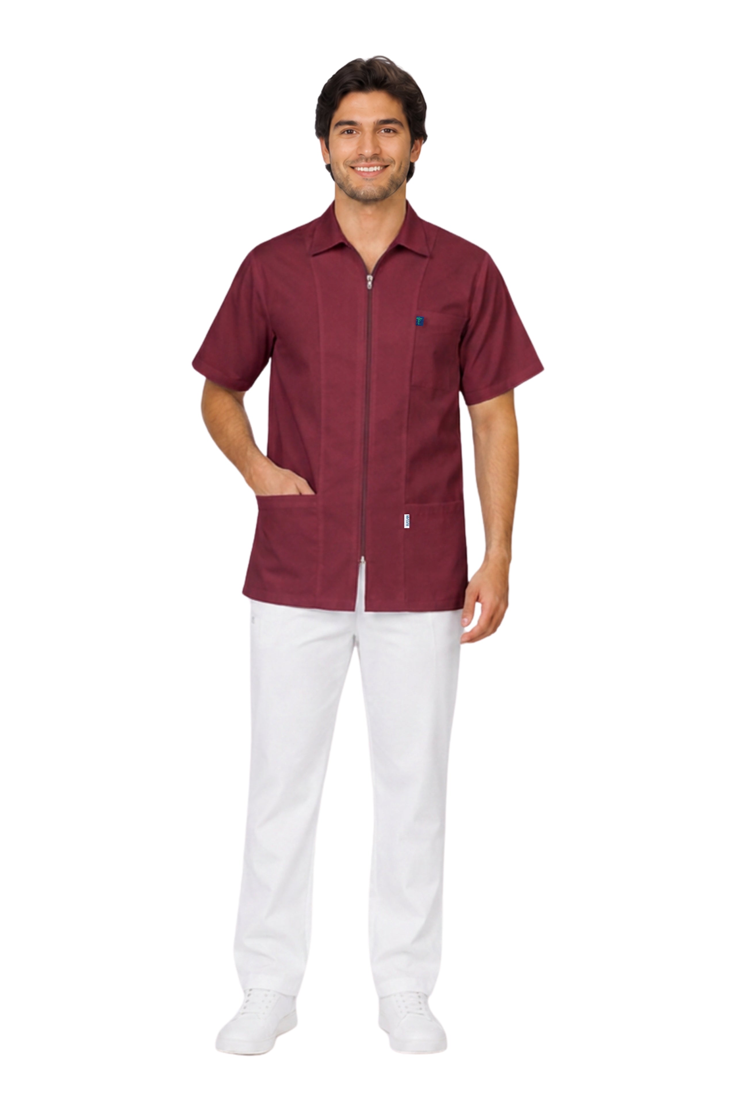 CONJUNTO HA-13 CIERRE -HOMBRE- HASSAN Uniformes