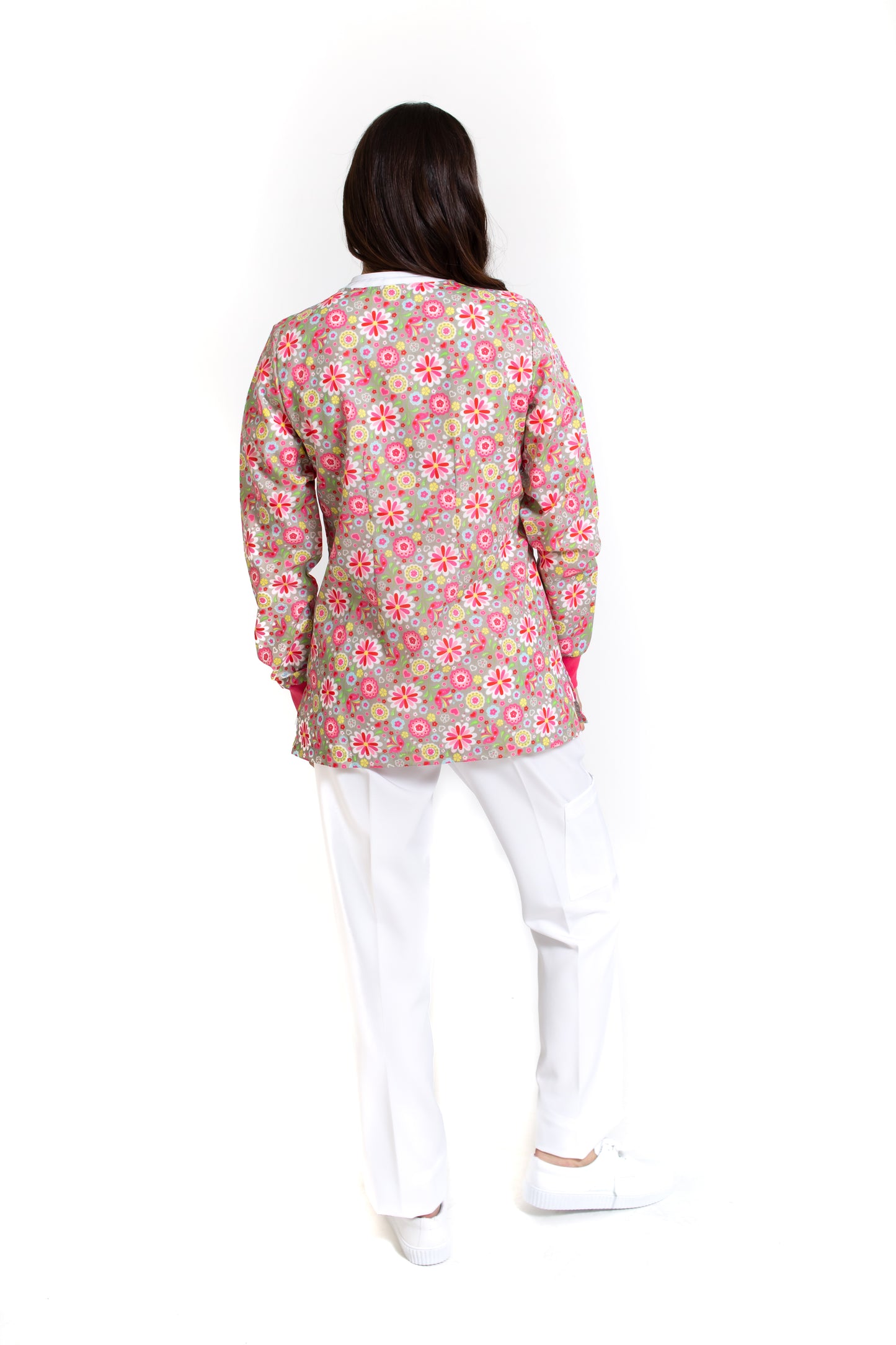 WARM UP Chamarra Médica - Salida de Hospital - para Dama - KA-38 KAREN MEDICAL FASHION