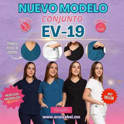 CONJUNTO EV-19 ALEXA CON PANTALÓN JOGGER DAMA
