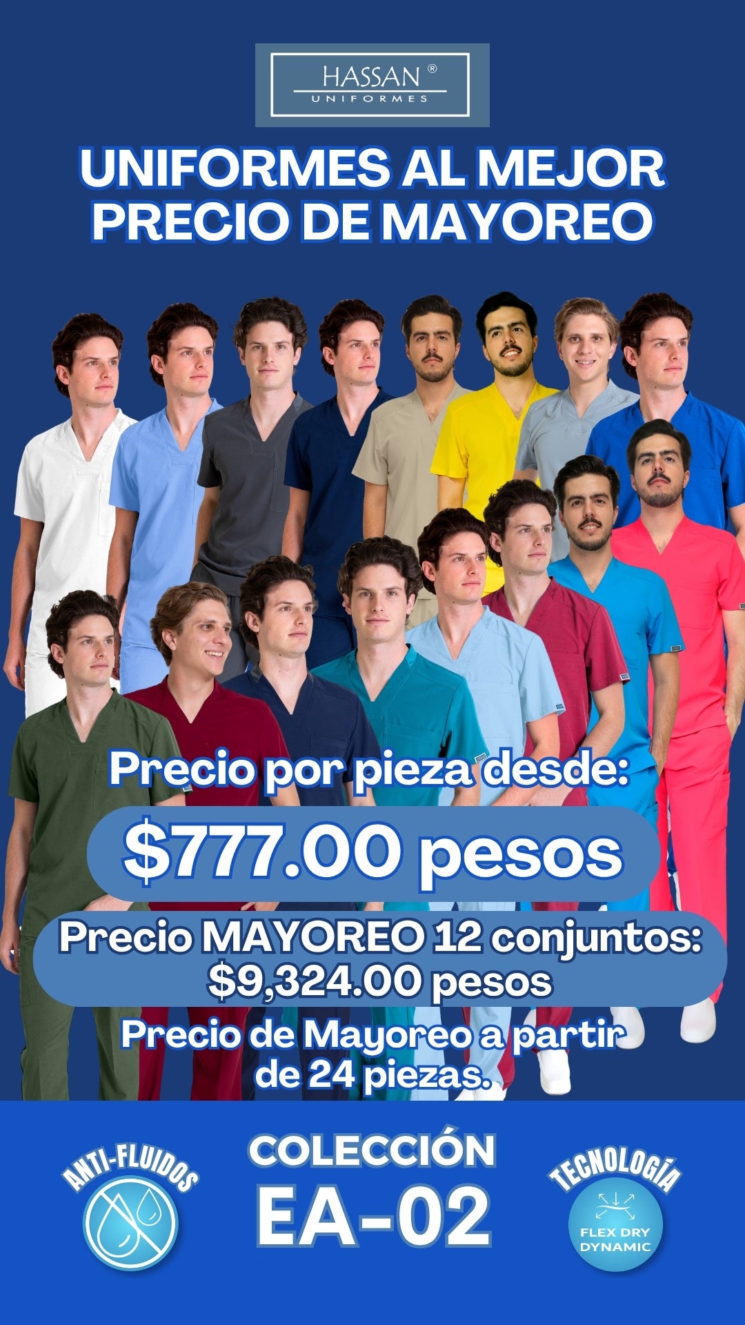 PAQUETE MAYOREO 12 CONJUNTOS DE CABALLERO