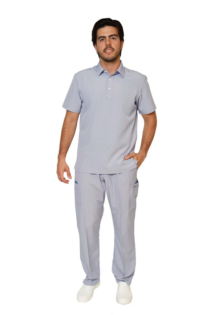 CONJUNTO PH-01 HOMBRE PLAYERA TIPO POLO- STRETCH REPELENTE