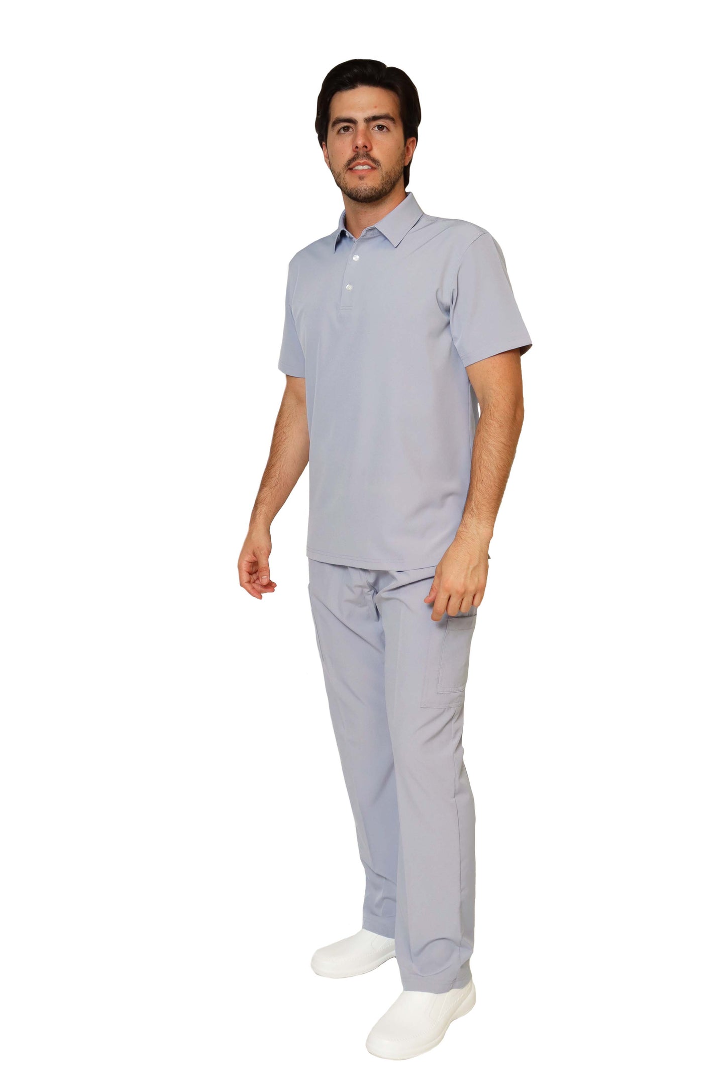 CONJUNTO PH-01 HOMBRE PLAYERA TIPO POLO- STRETCH REPELENTE