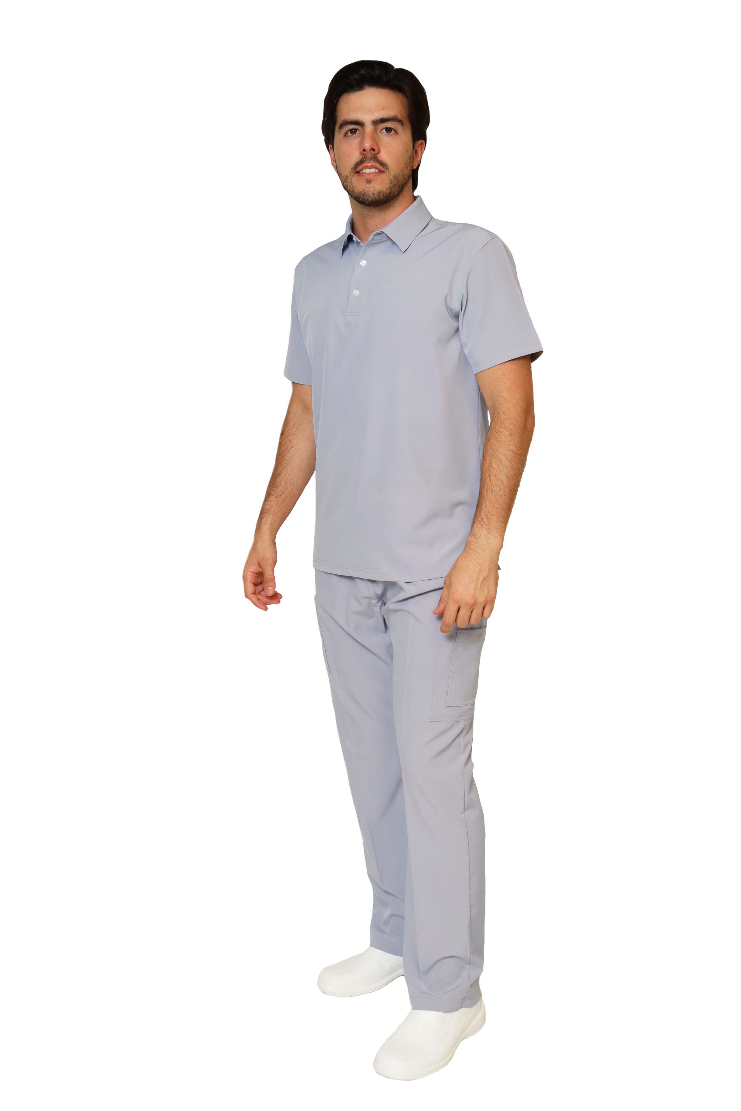 CONJUNTO PH-01 HOMBRE PLAYERA TIPO POLO- STRETCH REPELENTE