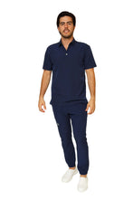 Cargar imagen en el visor de la galería, CONJUNTO PH-01 HOMBRE - PLAYERA TIPO POLO con PANTALÓN JOGGER
