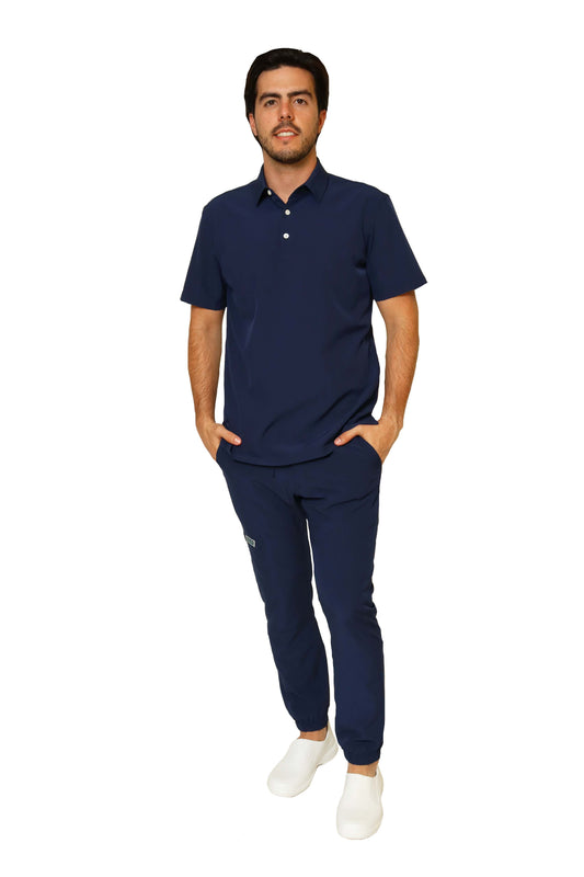 CONJUNTO PH-01 HOMBRE - PLAYERA TIPO POLO con PANTALÓN JOGGER