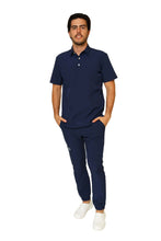 Cargar imagen en el visor de la galería, CONJUNTO PH-01 HOMBRE - PLAYERA TIPO POLO con PANTALÓN JOGGER
