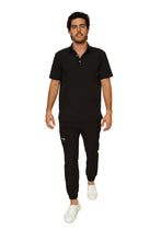 Cargar imagen en el visor de la galería, CONJUNTO PH-01 HOMBRE - PLAYERA TIPO POLO con PANTALÓN JOGGER
