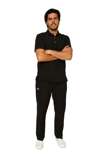 CONJUNTO PH-01 HOMBRE PLAYERA TIPO POLO- STRETCH REPELENTE