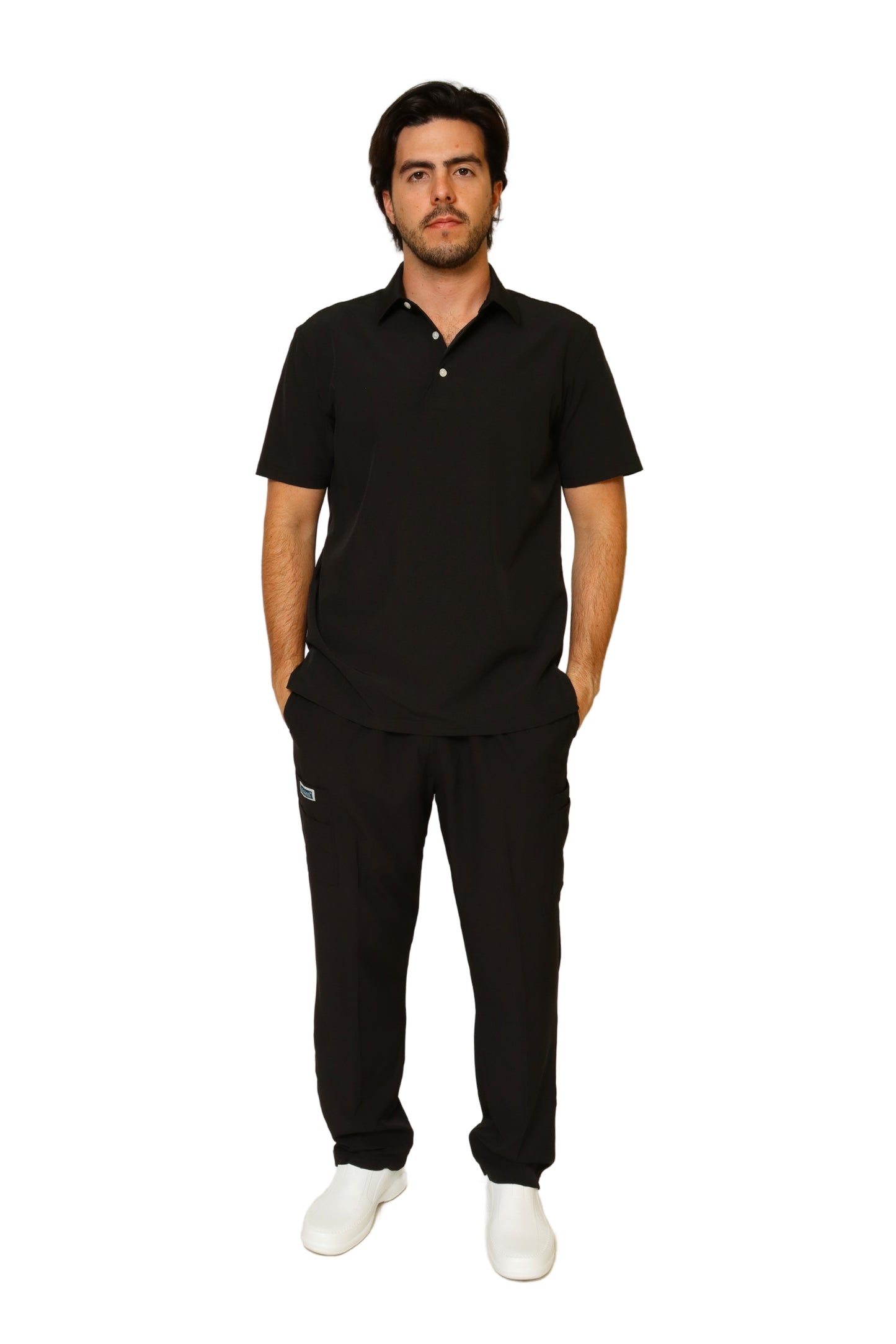 CONJUNTO PH-01 HOMBRE PLAYERA TIPO POLO- STRETCH REPELENTE
