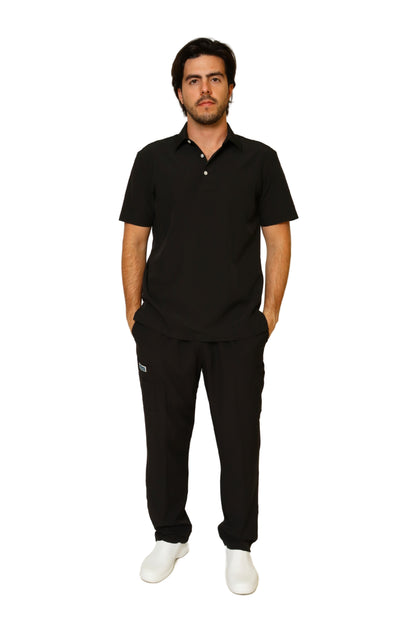 CONJUNTO PH-01 HOMBRE PLAYERA TIPO POLO- STRETCH REPELENTE