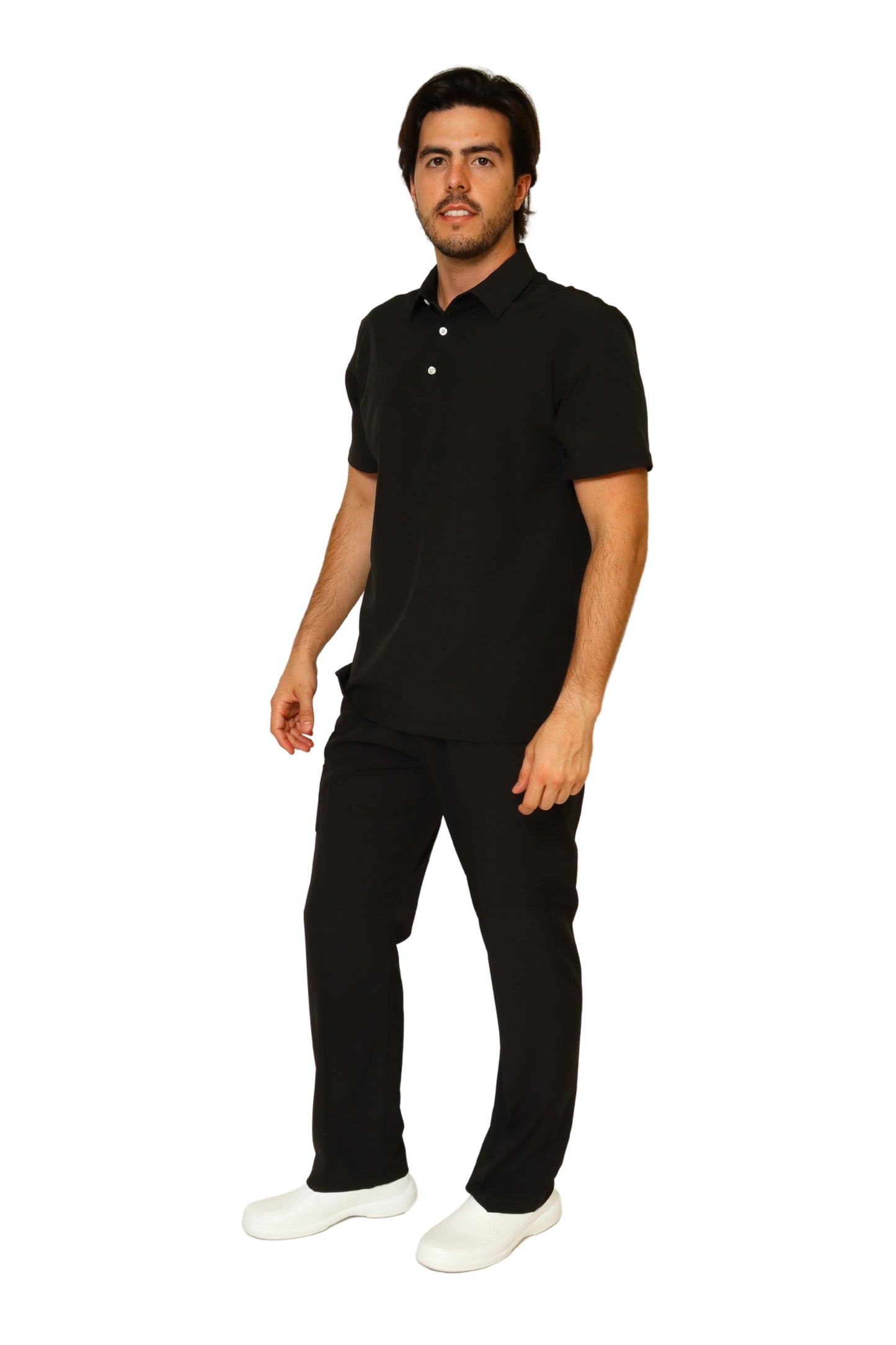 CONJUNTO PH-01 HOMBRE PLAYERA TIPO POLO- STRETCH REPELENTE