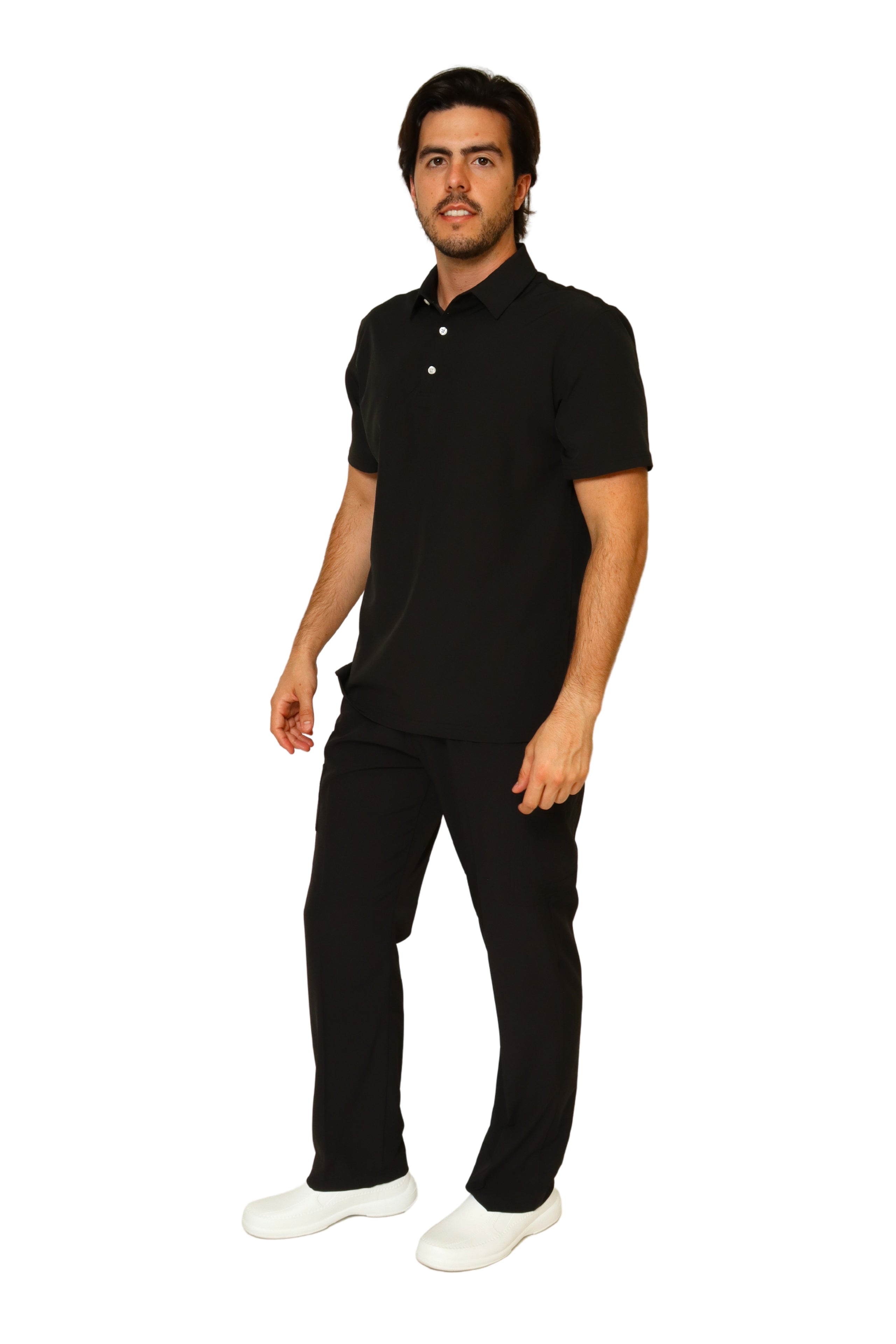 CONJUNTO PH-01 HOMBRE PLAYERA TIPO POLO- STRETCH REPELENTE