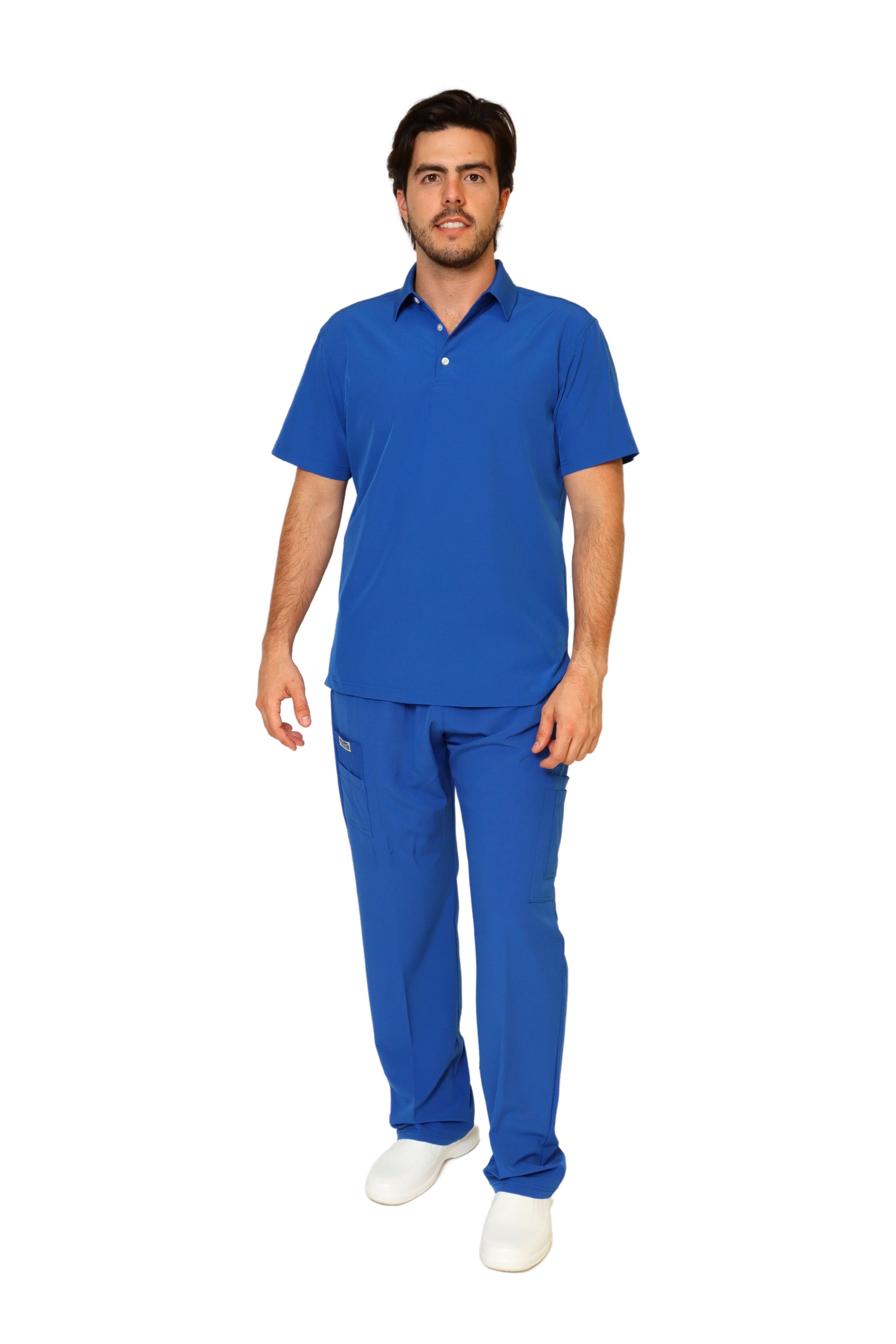 CONJUNTO PH-01 HOMBRE PLAYERA TIPO POLO- STRETCH REPELENTE