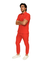 Cargar imagen en el visor de la galería, CONJUNTO PH-01 HOMBRE - PLAYERA TIPO POLO con PANTALÓN JOGGER
