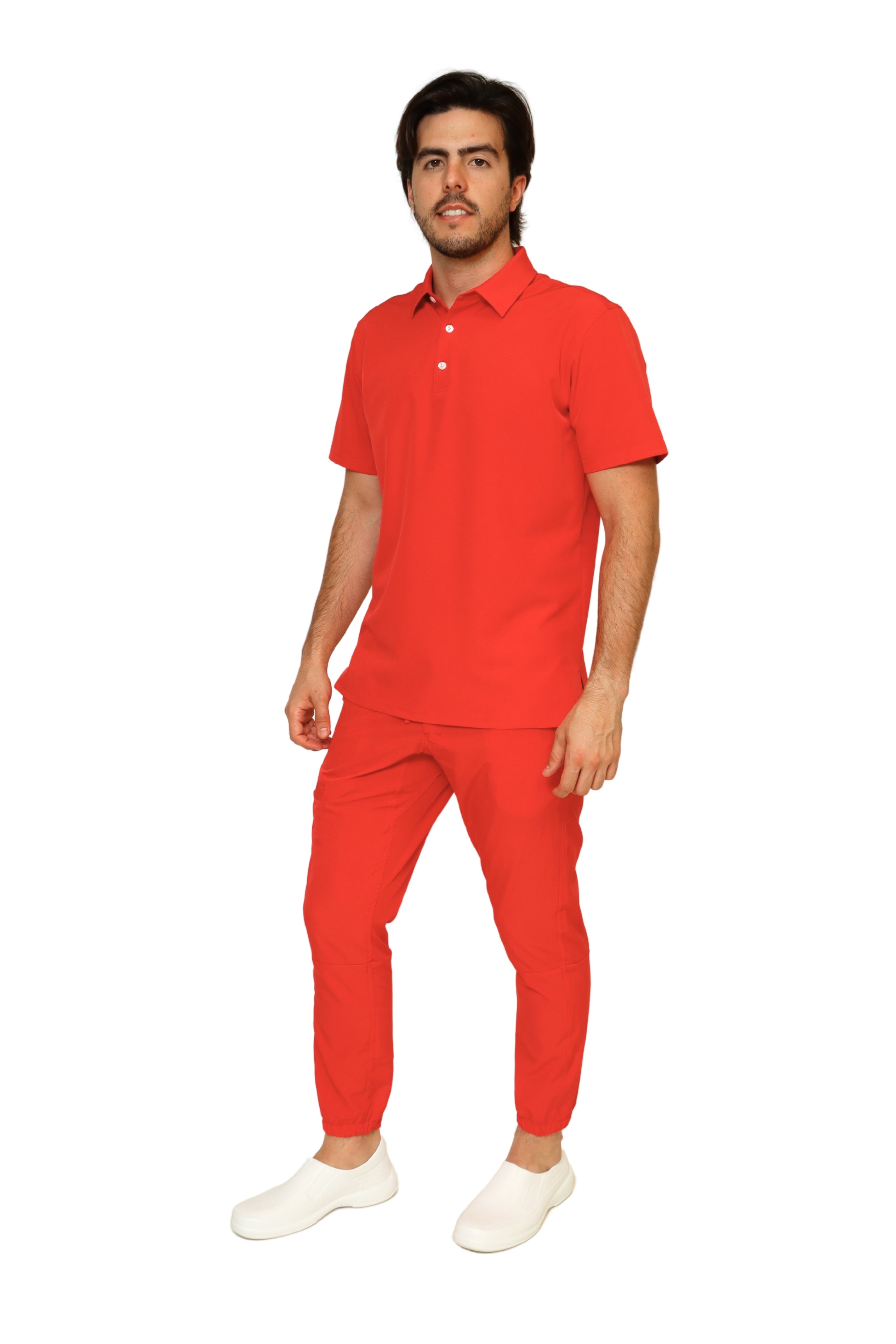 CONJUNTO PH-01 HOMBRE - PLAYERA TIPO POLO con PANTALÓN JOGGER