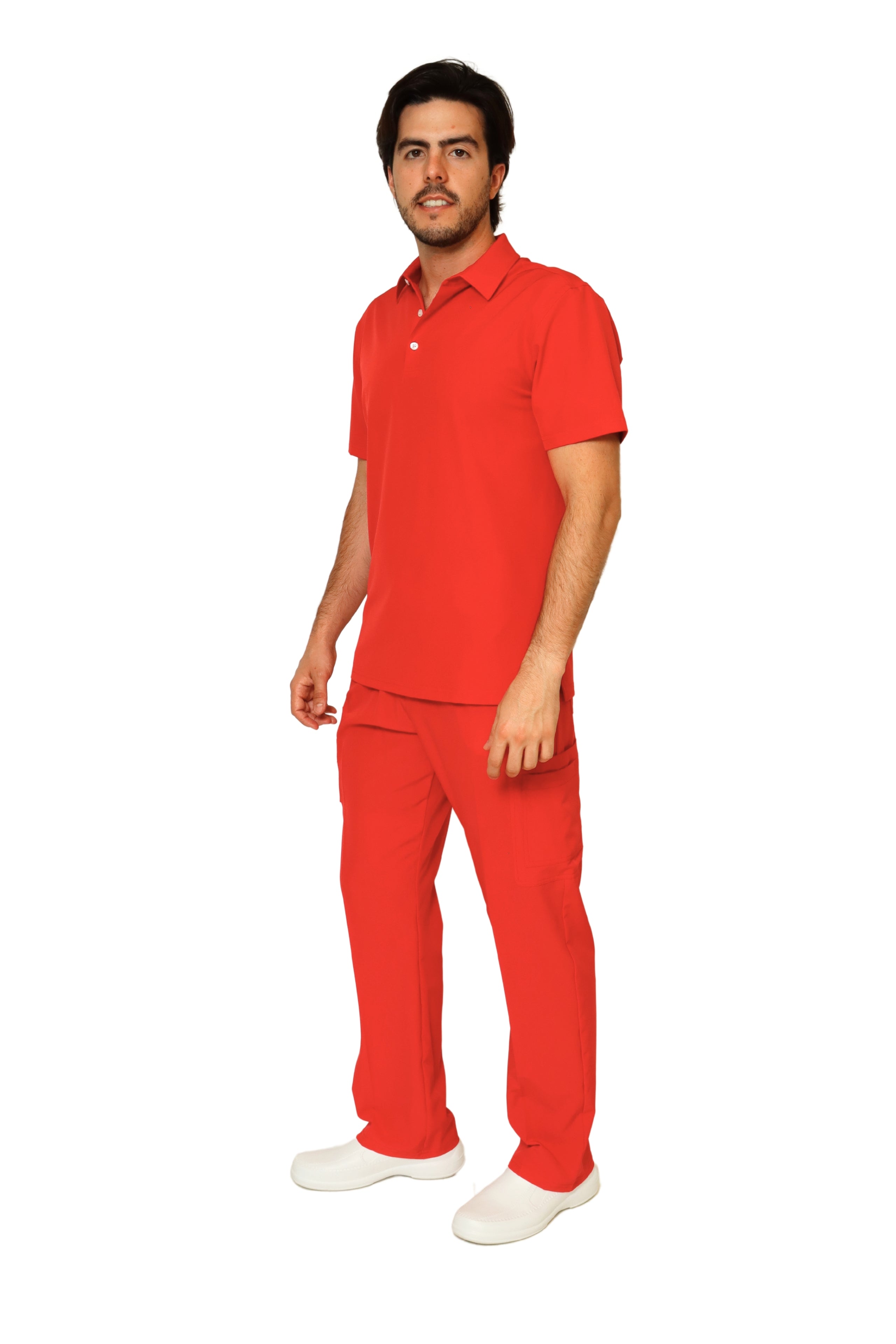 CONJUNTO PH-01 HOMBRE PLAYERA TIPO POLO- STRETCH REPELENTE