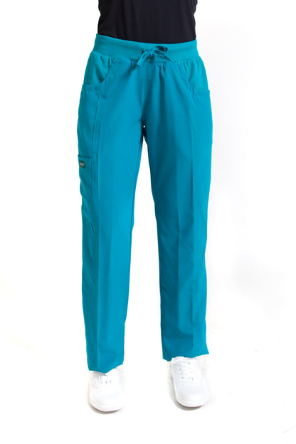 Conjunto SET Filipina y Pantalón EV-24 KITTY REPELENTE A FLUIDOS-Color VERDE Dama-Ana Isabel Uniformes
