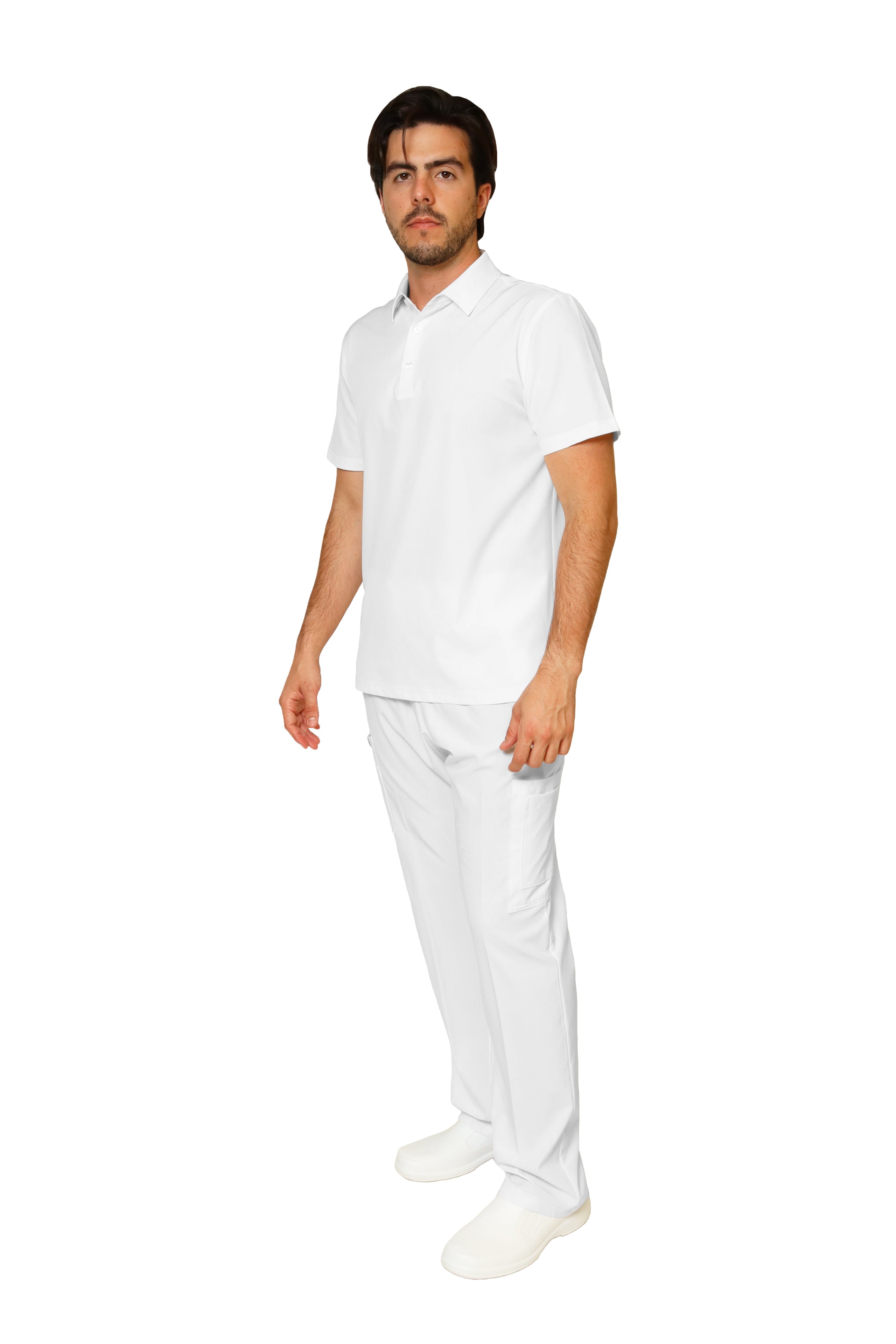 CONJUNTO PH-01 HOMBRE PLAYERA TIPO POLO- STRETCH REPELENTE