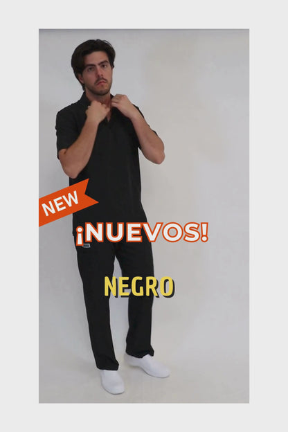 CONJUNTO PH-01 HOMBRE PLAYERA TIPO POLO- STRETCH REPELENTE