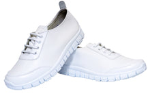 Cargar imagen en el visor de la galería, Calzado AI-3017-Zapato de Dama de PIEL tipo Tenis-Color Blanco-Ana Isabel Uniformes
