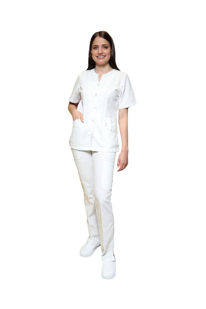 Conjuntos SETS TERGALES AI-125-124-123-121-120-114-112-108 BLANCO ANA ISABEL UNIFORMES