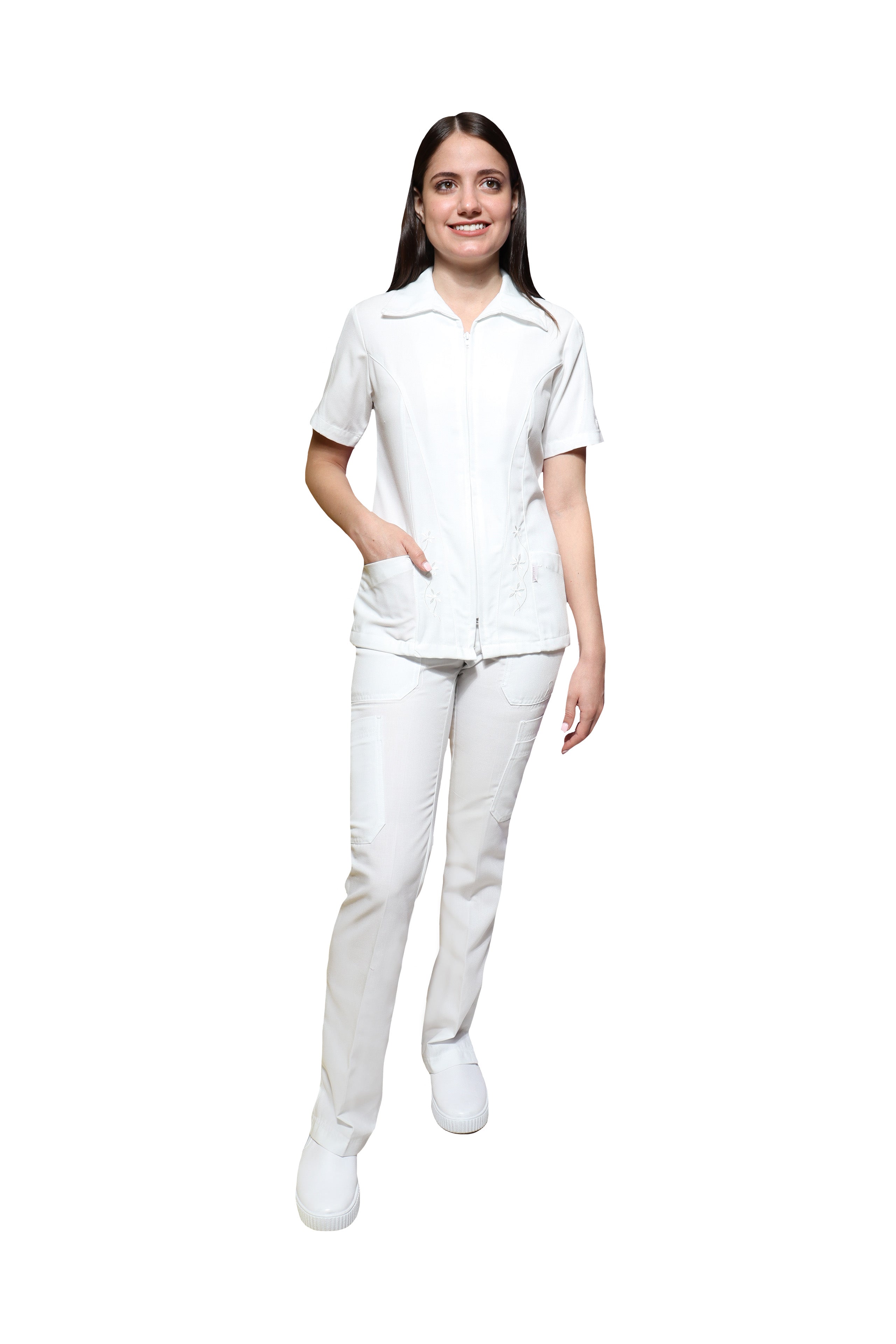 Conjuntos SETS TERGALES AI-163-162-161-160-157-155-154-152-149-147 BLANCO ANA ISABEL UNIFORMES