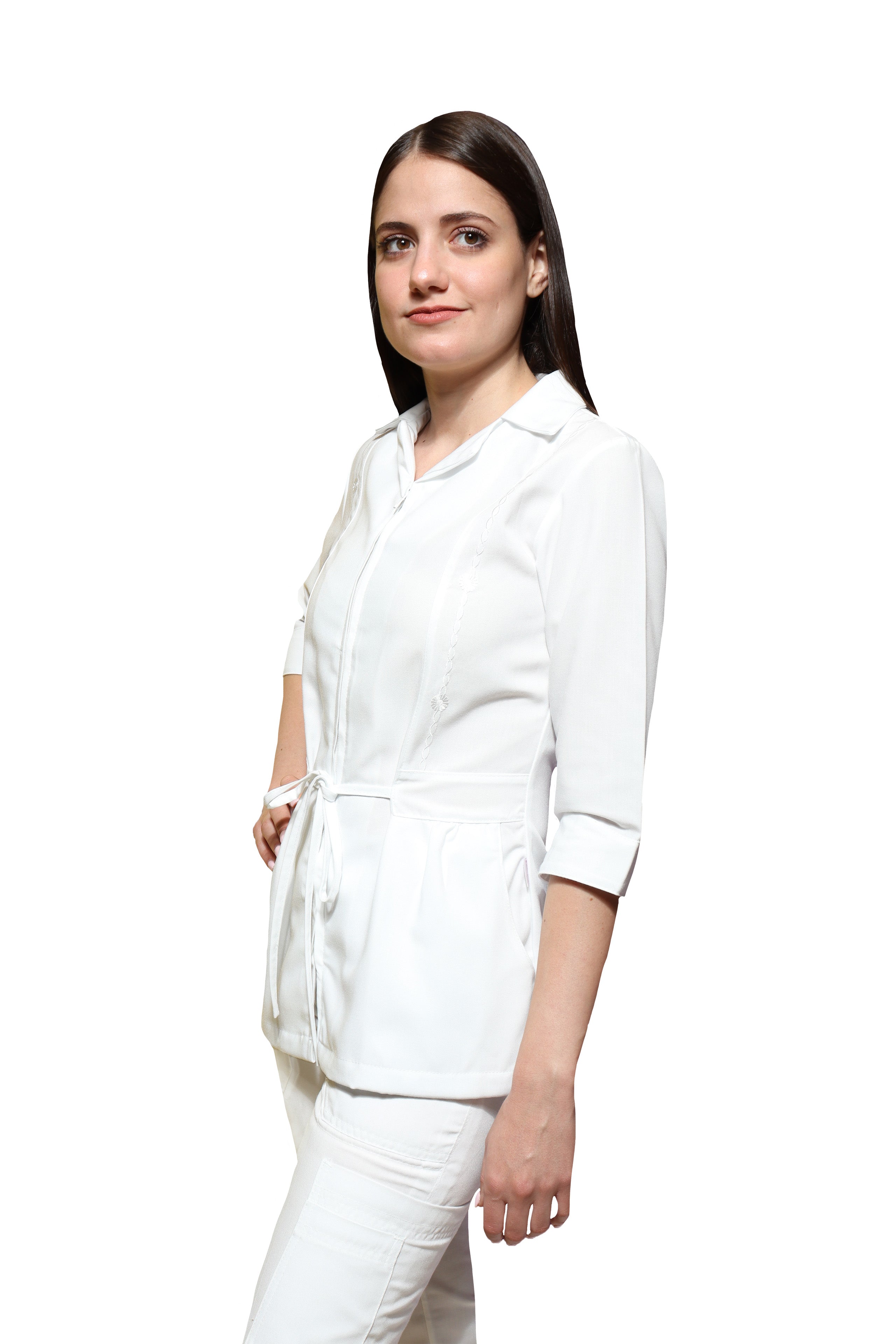 Filipinas Tops TERGALES AI-163-162-161-160-157-155-154-152-149-147 BLANCO ANA ISABEL UNIFORMES